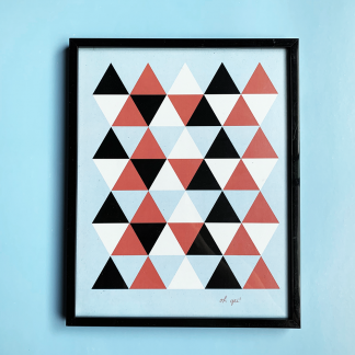 print marco negro GEO 2 grande