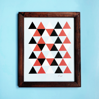 print marco oscuro GEO 2 grande